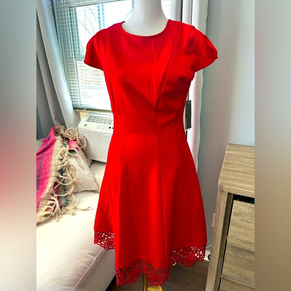 Donna Ricco Red Mini Dress